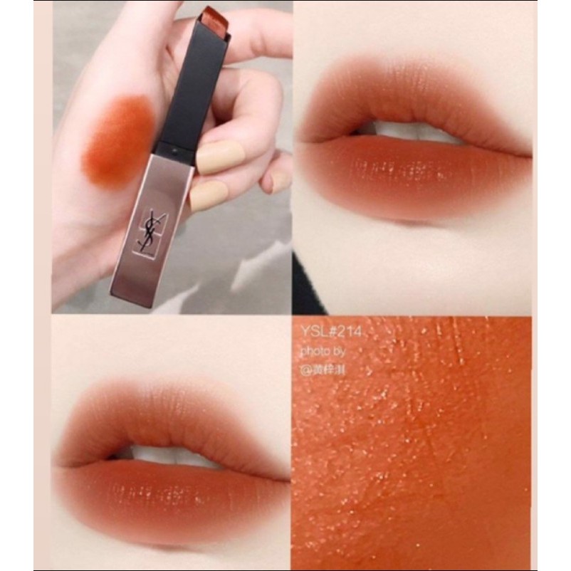 [NEW] Son Lì YSL The Slim Glow Matte Lipstick (Sẵn các màu)