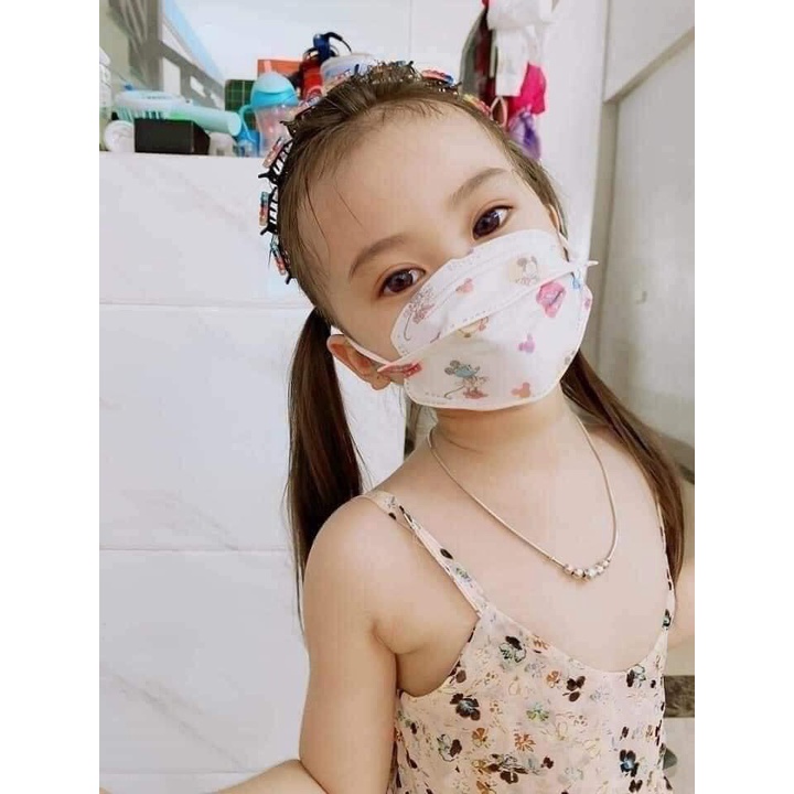 Túi 10 cái khẩu trang y tế KF94 kháng khuẩn cho bé