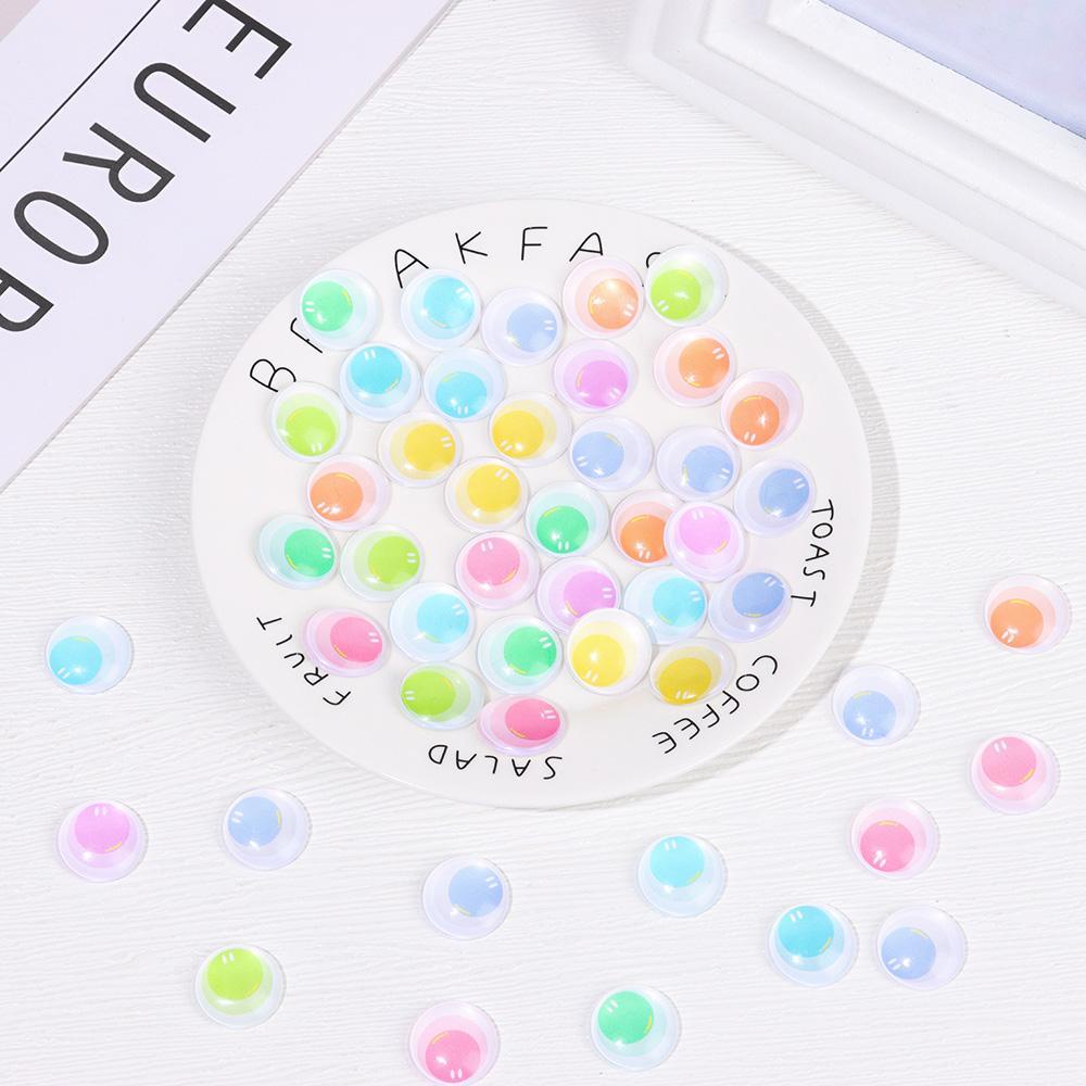 Set 50 Con Mắt Thủy Tinh 6 / 10 / 16 / 20 / 25mm Tự Làm Búp Bê / Trang Sức