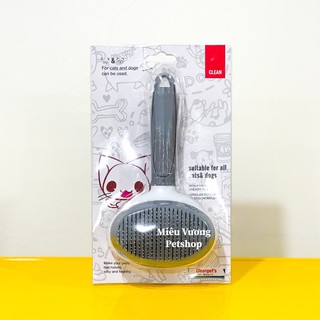 Lược bấm chải lông chó mèo cao cấp Cleanpet