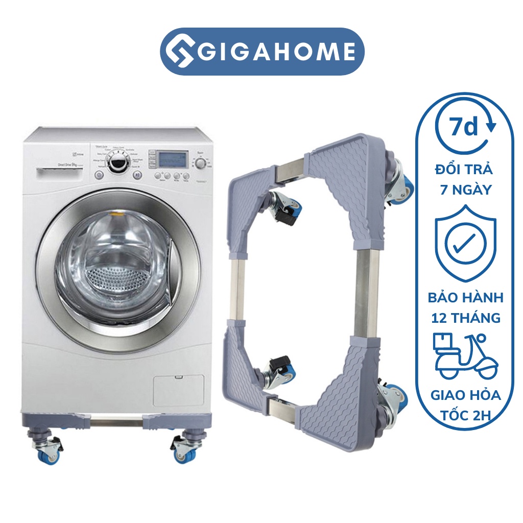 Chân Đế Máy Giặt, Kệ Đỡ Tủ Lạnh GIGAHOME Chống Rung Có Thể Điều Chỉnh Độ Cao 5045