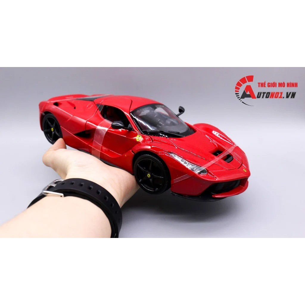 MÔ HÌNH FERRARI LAFERRARI RED 1:18 BBURAGO 1106