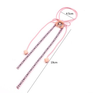Cột Tóc Hoa Rơi Dây Chữ
