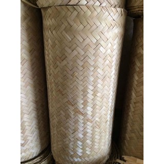 Tấm cót tre ruột chuyên dùng để ốp trần, ốp tường, trang trí 0.7 x 1.6m - nguyenlieutresaigon.com