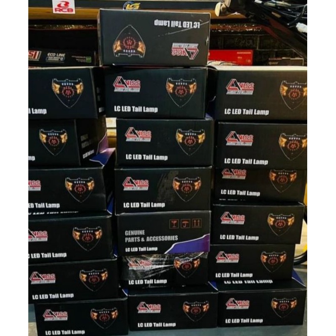 Đèn hậu Anisss Ex nhỏ  .Kiểu Malay bóng Led