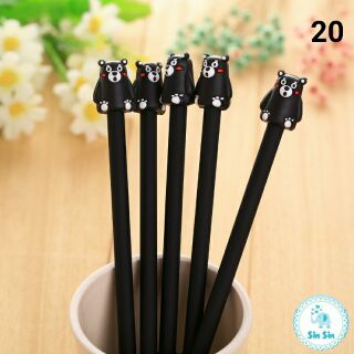 Bút gấu đen toàn thân Ms:020