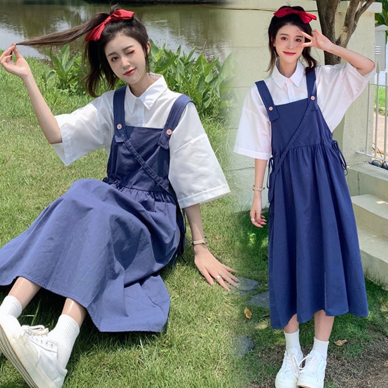 Đầm yếm/Áo sơ mi/Set thời trang cho nữ