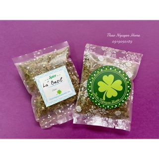 Lá BASIL ( húng quế Tây) làm pizza, salad, sốt cà chua 10g