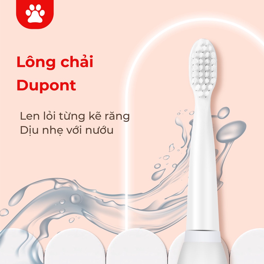 Bàn Chải Đánh Răng Điện HACHICO X1 PRO 5 Chế Độ Rung Giúp Răng Trắng Sáng, Sạch Sâu, Siêu Bền, Tiện Lợi Có Bảo Hành