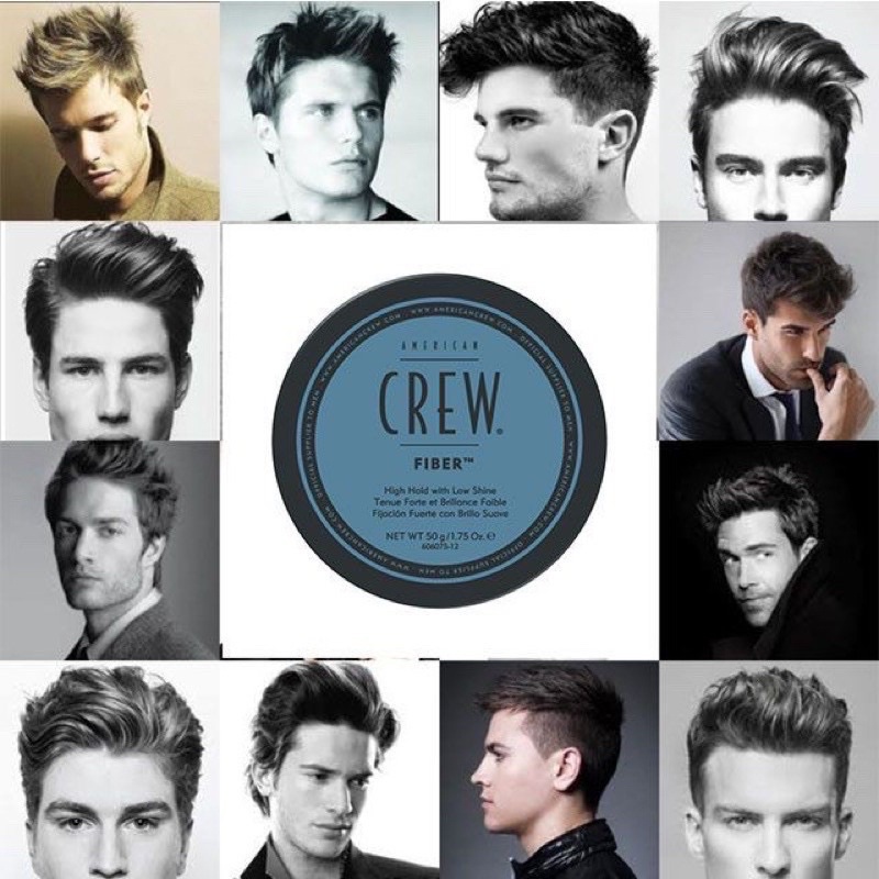 Gel vuốt tóc nam American Crew Pomade Firm Hold Light Hold
