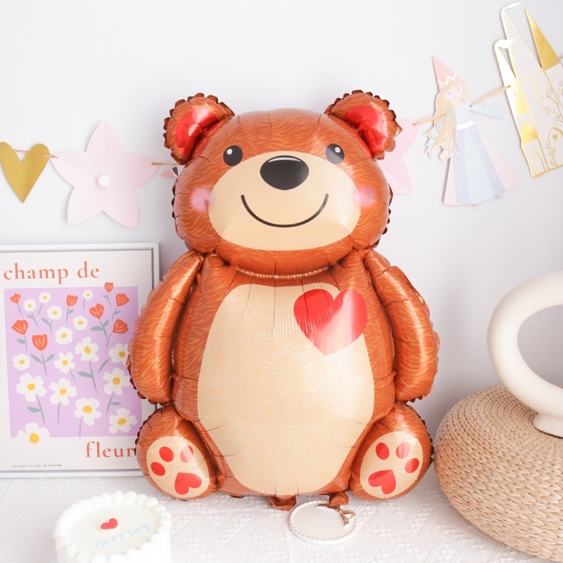 Set 10 Bong Bóng Cao Su Hình Mặt Cười Đám Mây Cầu Vồng Trang Trí Tiệc Sinh Nhật Cho Bé