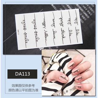 Sticker dán móng tay 3D [giá rẻ nhất]