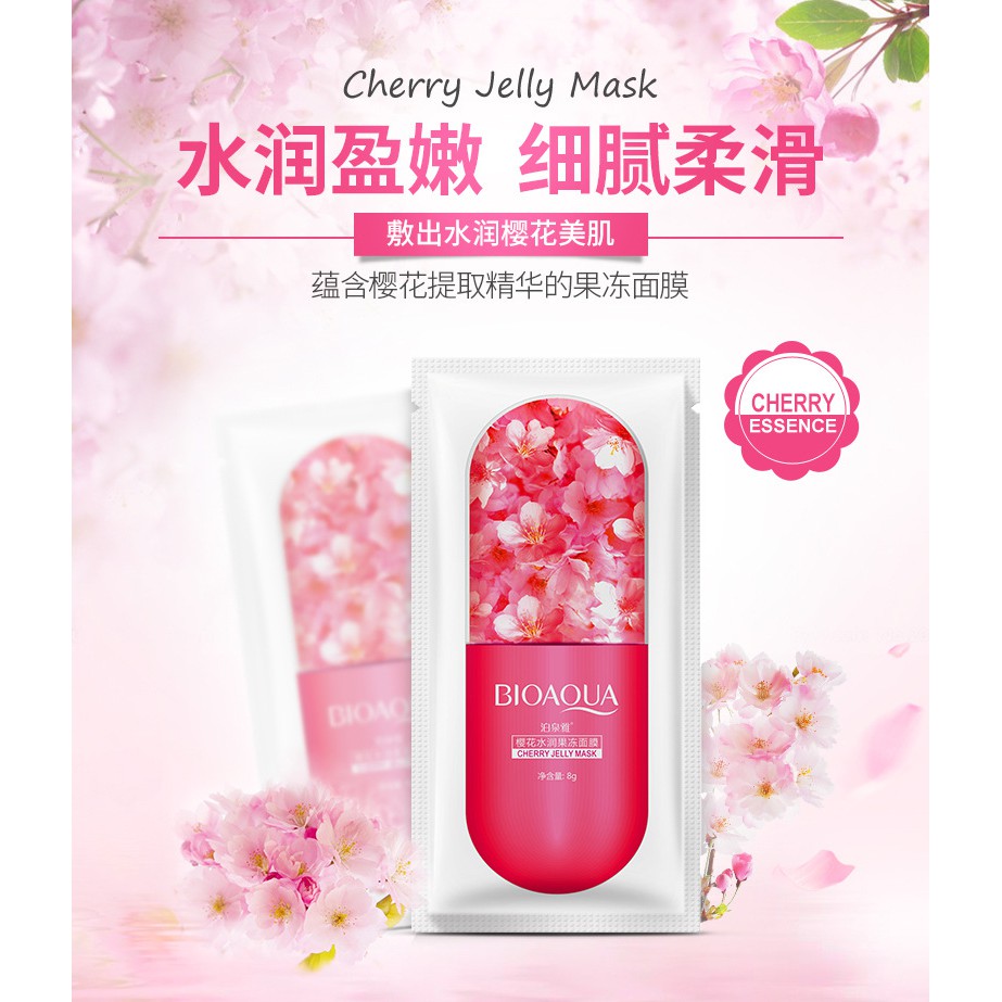 Mặt Nạ Ngủ Bioaqua Jelly Mask Cherry, Aloe, Blueberry Dưỡng Ẩm, Sáng Da, Kiềm Dầu Mask Nội Địa Trung - LAI'S STORE | BigBuy360 - bigbuy360.vn