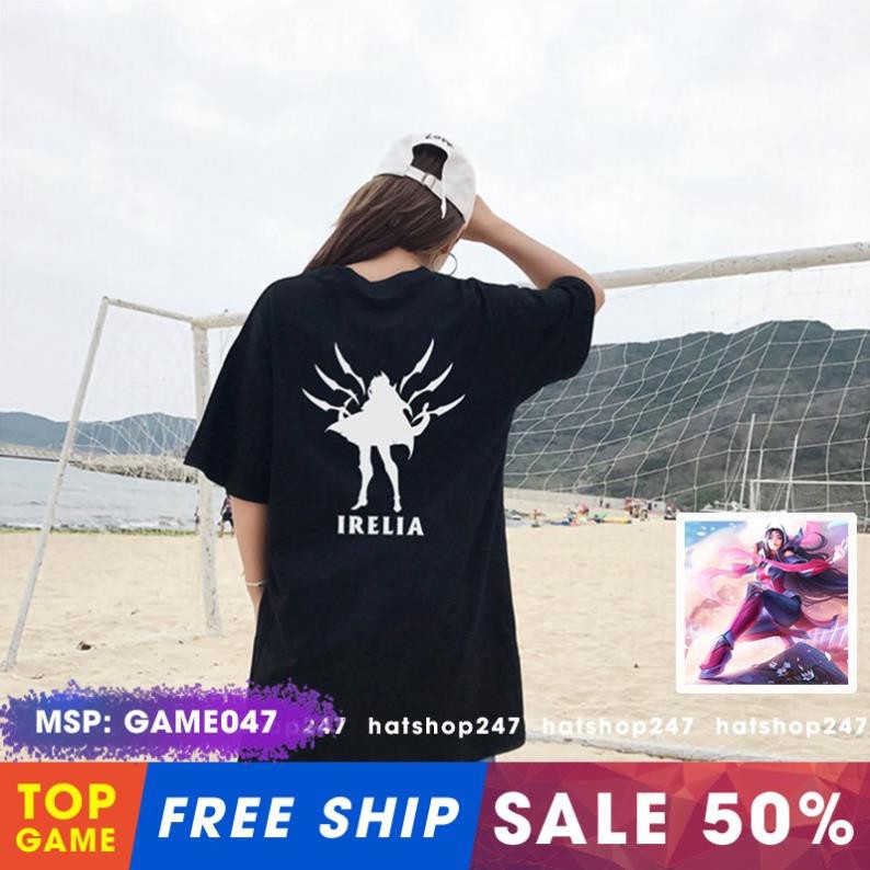 SALE- Áo Game Phản Quang Liên Minh Huyền Thoại Tướng IRELIA - SGAME047 - giá siêu sốc