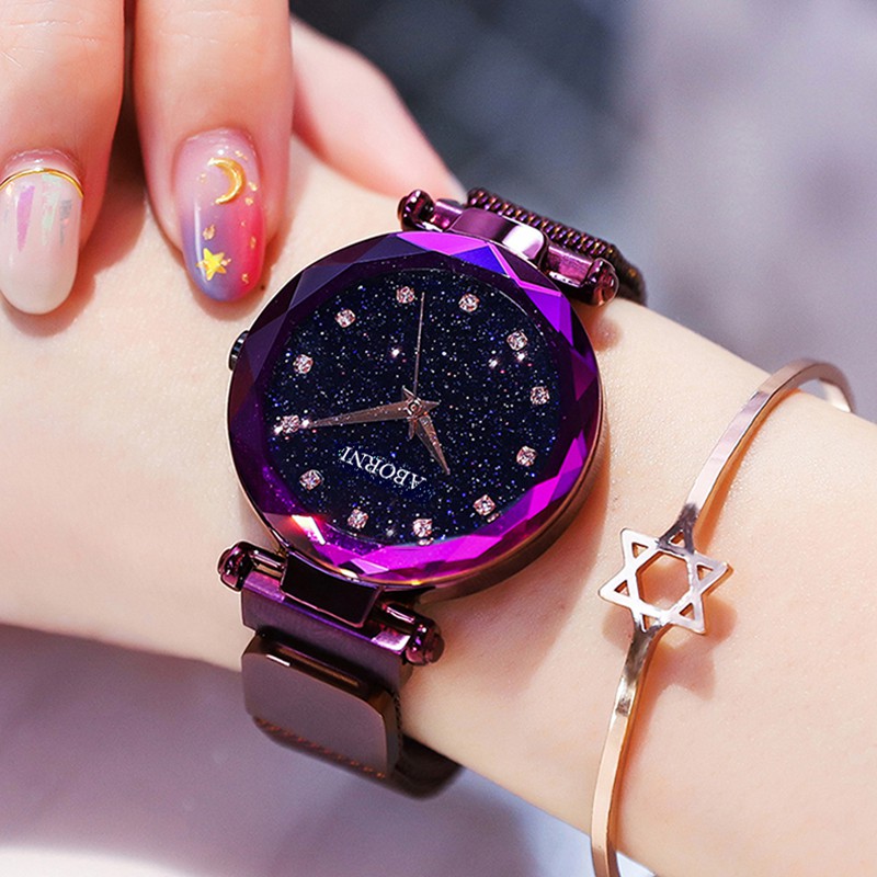 Đồng hồ nữ dây kim loại Aborni Thạch Anh | BigBuy360 - bigbuy360.vn