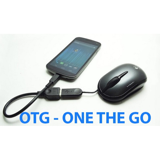Cáp chuyển OTG micro sang usb cho điện thoại