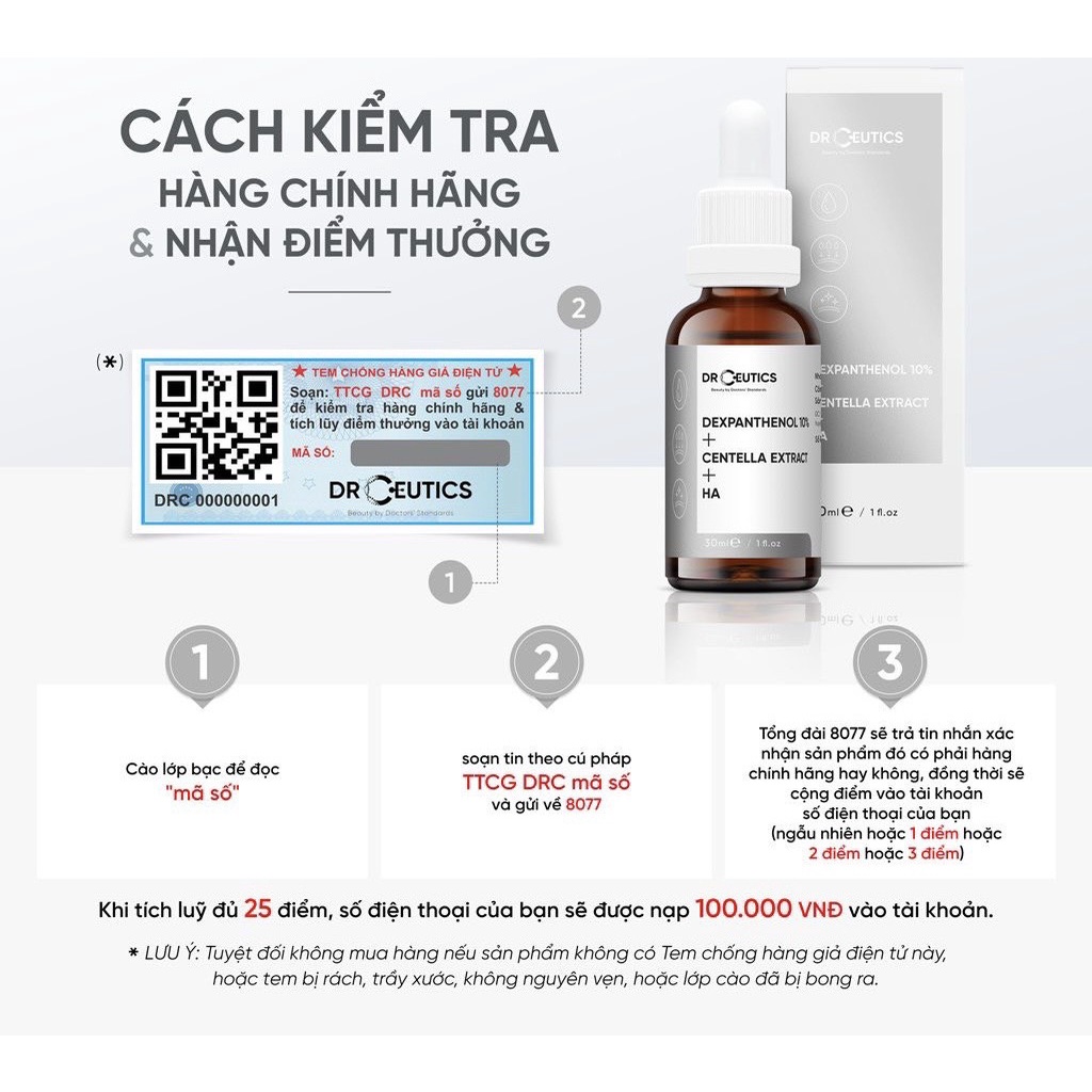 [30g] Serum Drceutics AHA 10% Exfoliating hỗ trợ tẩy tế bào chết, làm sáng da