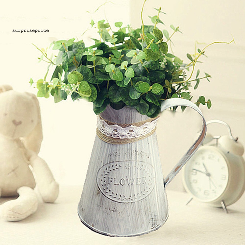 Chậu hoa sắt cổ điển dành cho trang trí nội thất