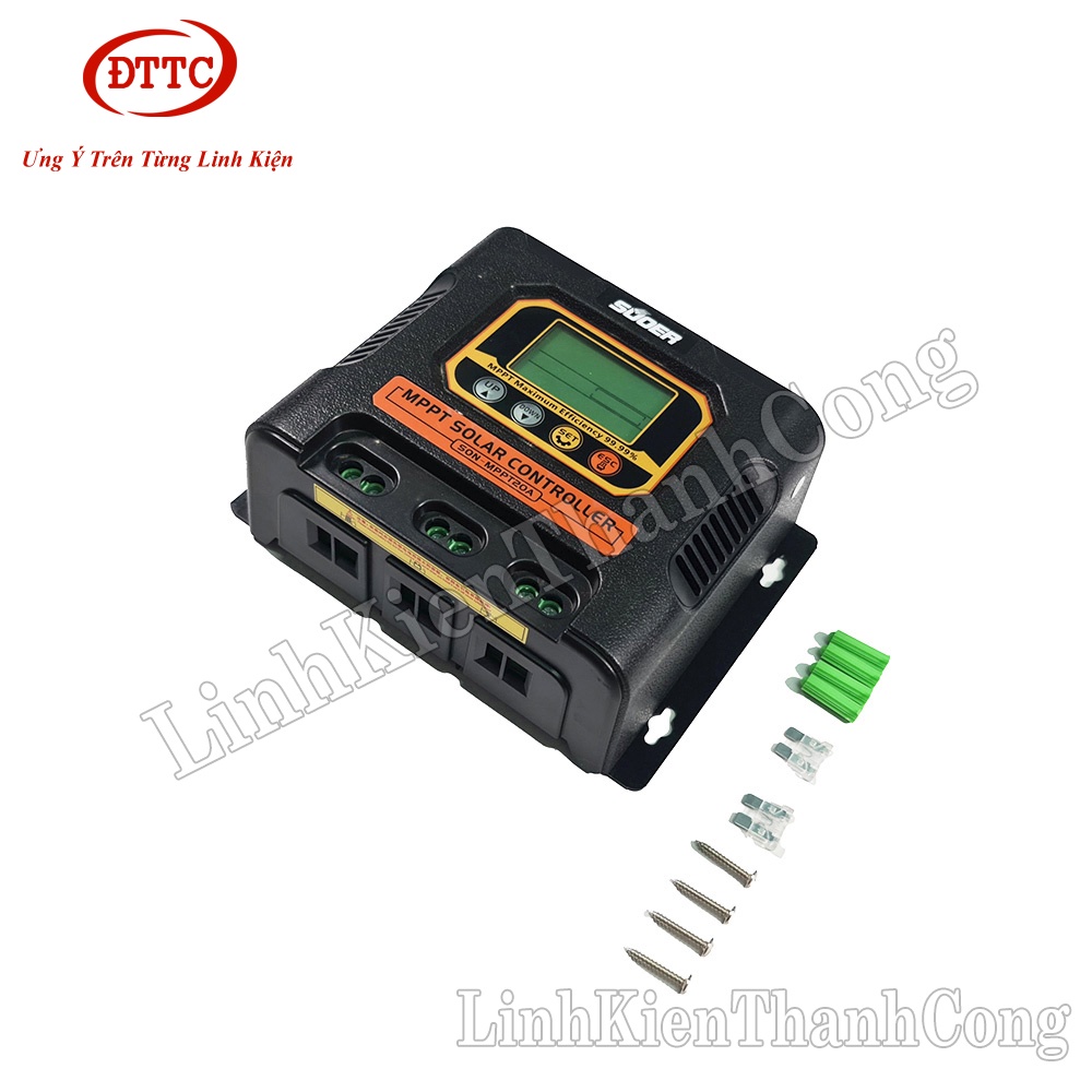 Bộ Điều Khiển Sạc Năng Lượng Mặt Trời MPPT 20A SON-MPPT-20A (Chính Hãng)