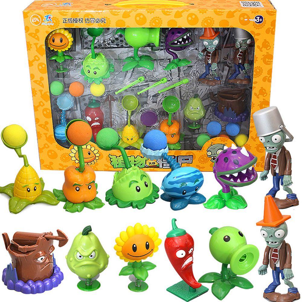 Set 10 Mô Hình Đồ Chơi Plants VS Zombies Cho Bé Trai