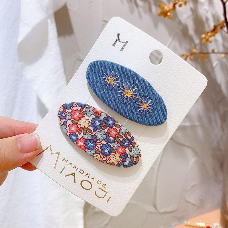 Kẹp Tóc Hình Oval Dễ Thương Cho Bé Gái
