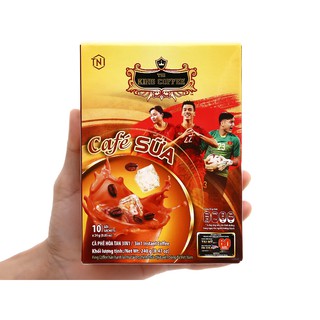 Cà phê sữa King Coffee 3in1 - 10 gói