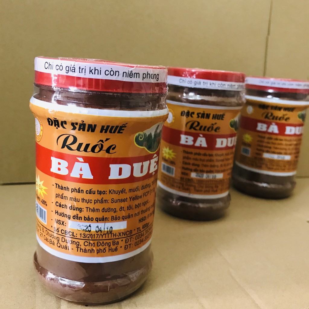 Mắm Ruốc Bà Duệ chính gốc Huế Hủ 200g