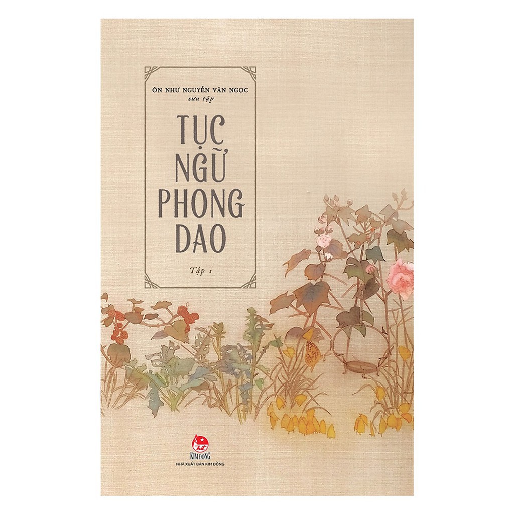 Sách - Tục ngữ phong dao - bộ 2 tập - có mã lẻ
