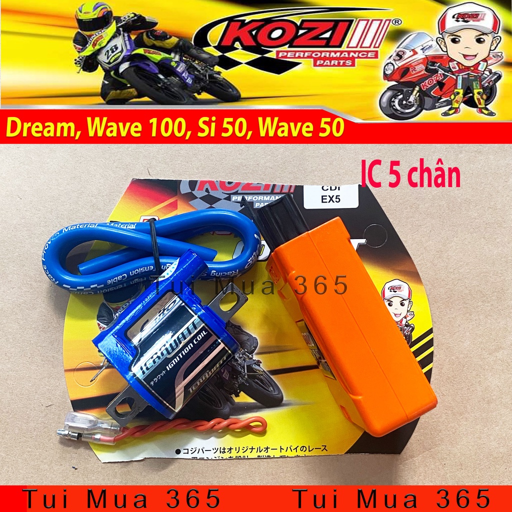 IC Mở Tua và Mobin Sườn Faito 5400 cho Dream, Wave100, Sirius 50cc, Galaxy50cc