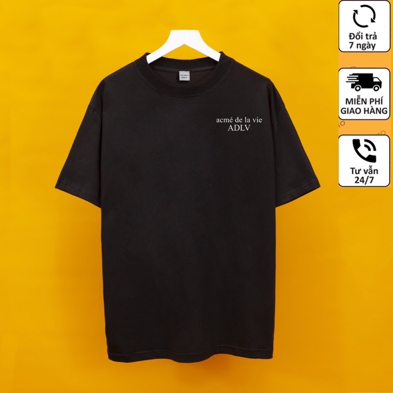 [Full Tag+Túi Zip] Áo Adlv Nam Nữ In Chữ Basic Nhiều Màu Sắc