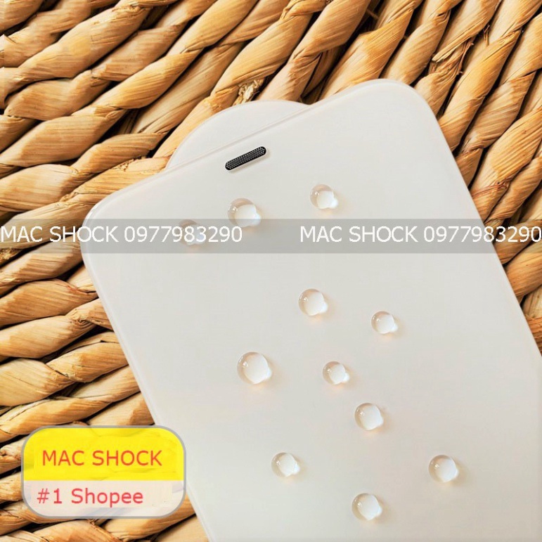 Kính cường lực Full màn không viền, chống bụi màng loa IP 12 Mini/ 12/ 12 Pro/ 12 Pro Max- Bảo vệ màn hình - Kaze Store