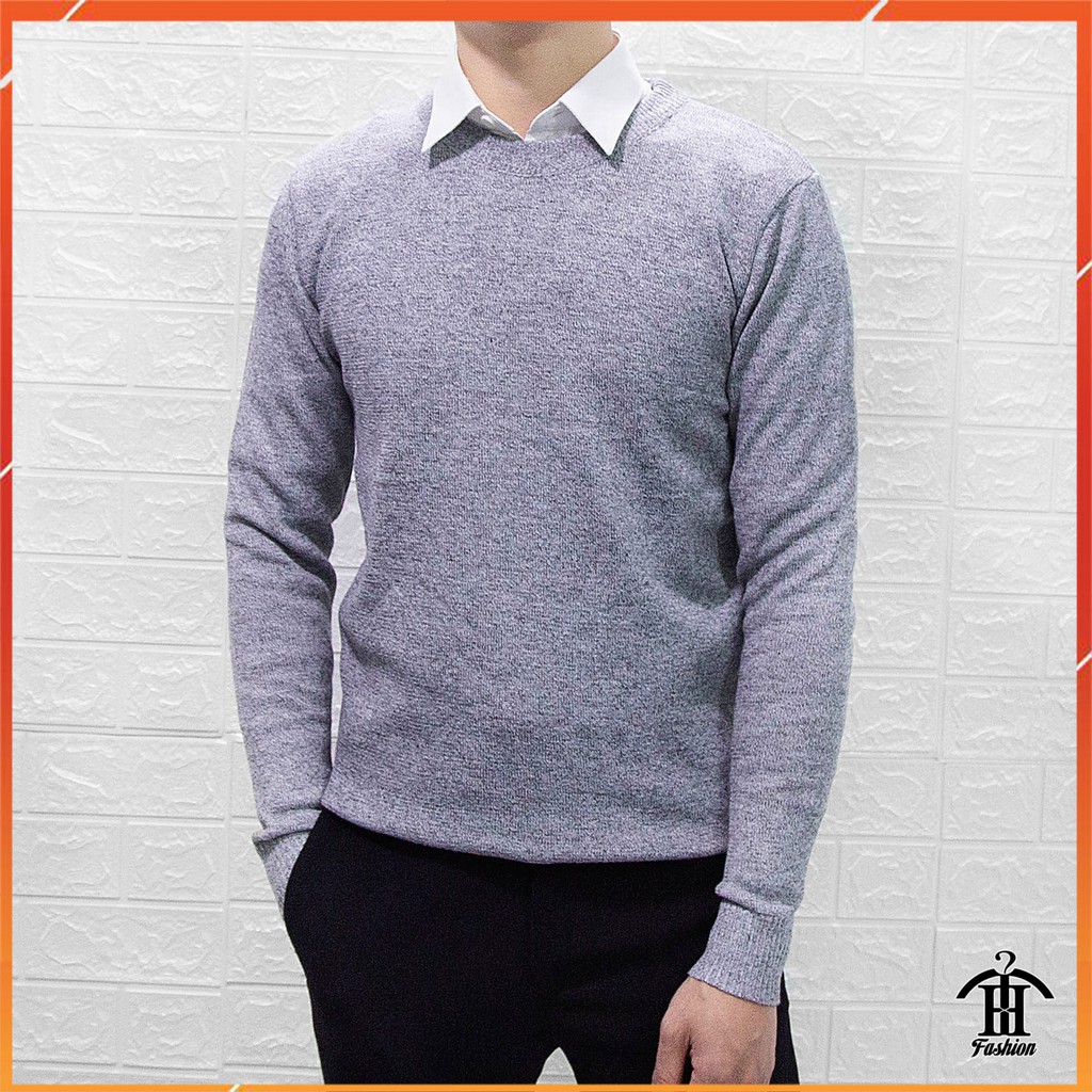 Áo len cổ tròn kiểu dáng hàn quốc ôm dáng trẻ trung ấm áp AL119 | BigBuy360 - bigbuy360.vn