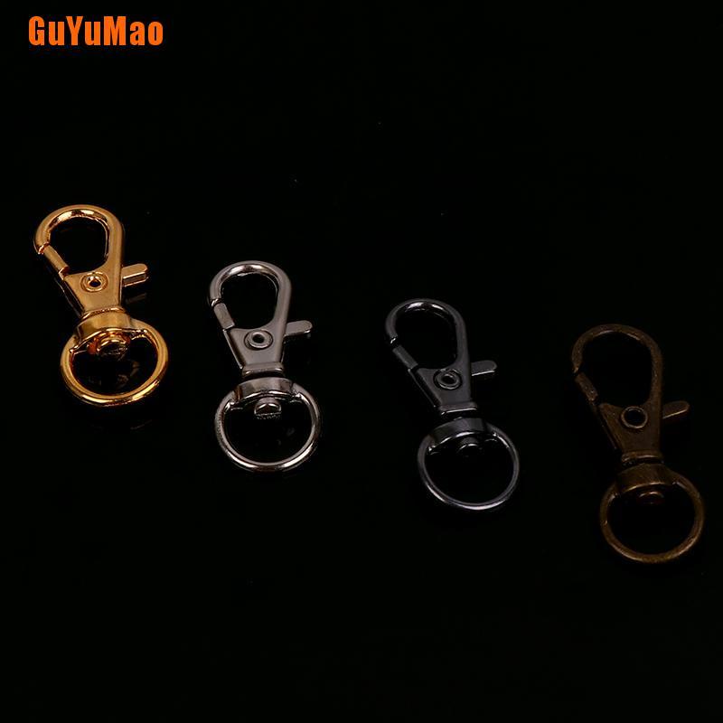 Set 10 Móc Kẹp Càng Cua Xoay Tự Làm Móc Khóa/Túi Xách
