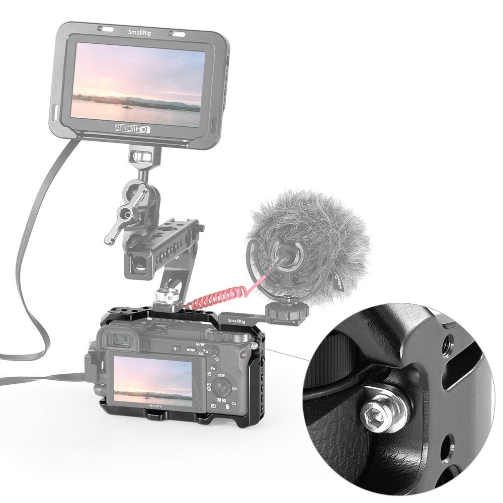 SmallRig Cage CCS2310 - Khung Kim Loại Dành Cho Máy Ảnh Sony A6100 / A6300 / A6400 / A6500