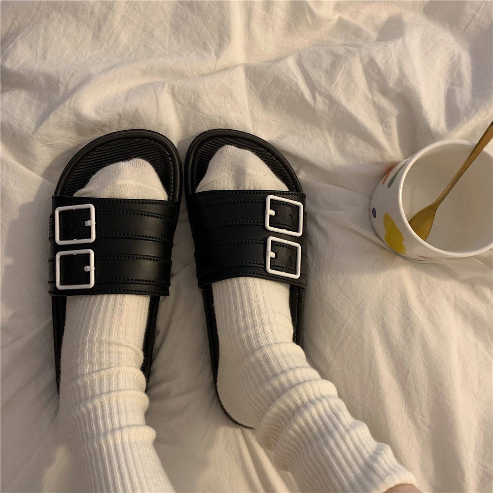 Trong Kho ❊Dép đi trong nhà Chống Trượt Thời Trang Mùa Hè Phong Cách Hàn Quốc Cho Nữ