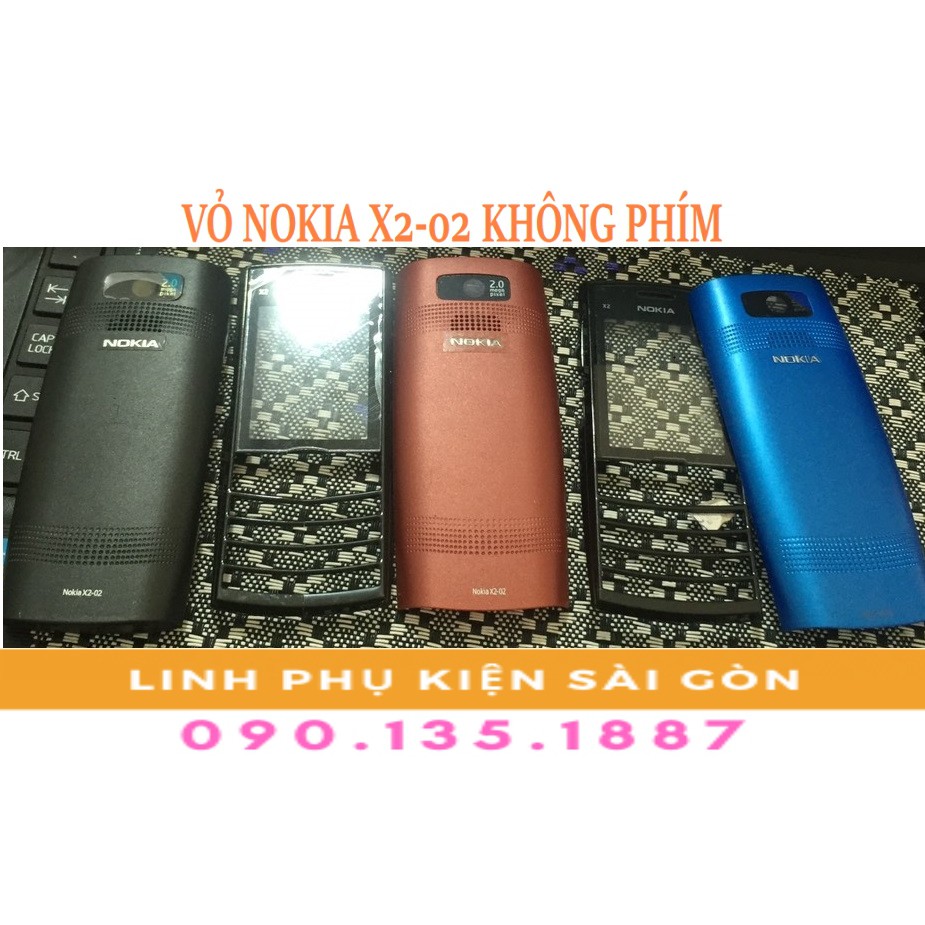 VỎ NOKIA X2-02 KHÔNG PHÍM