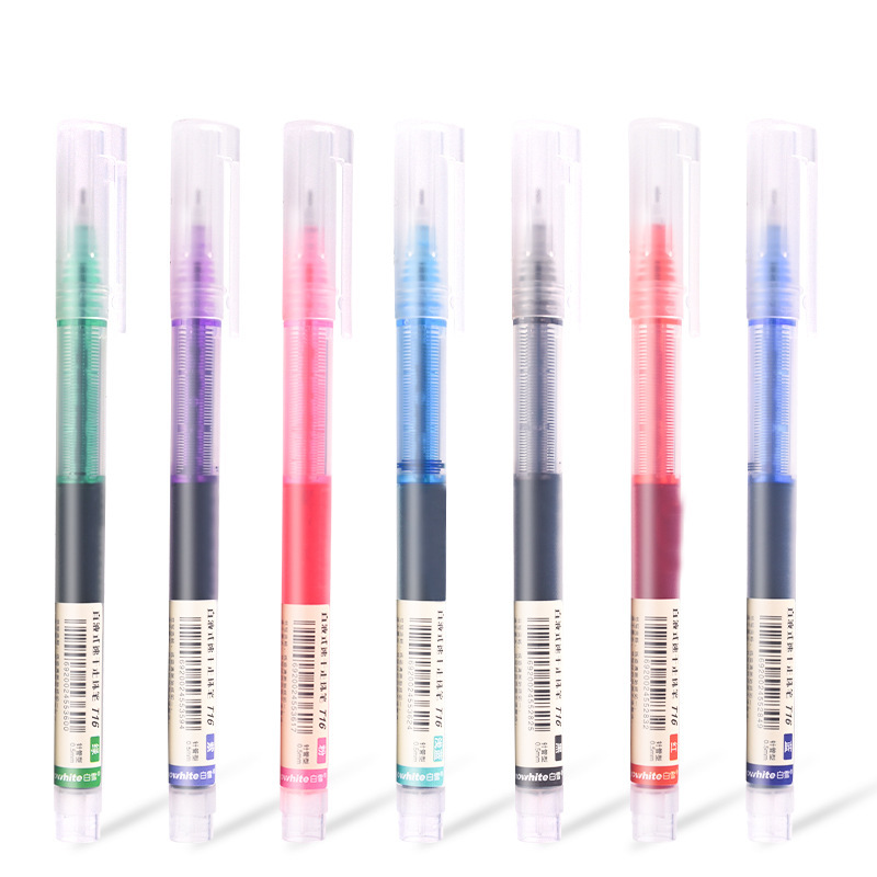 1pc Bút Bi Ngòi 0.5mm 7 Màu Sắc Tùy Chọn