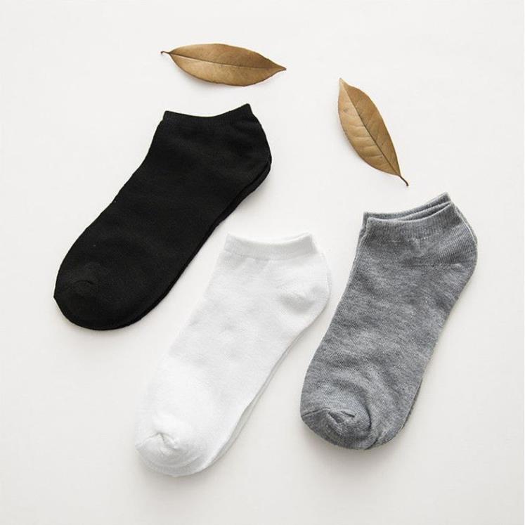 Set 3 Đôi Tất Nam cổ ngắn chống mùi kháng khuẩn B05