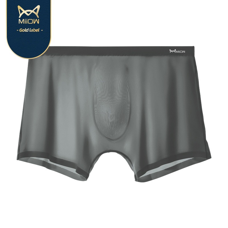 Quần lót boxer nam MB304 vải lụa lạnh siêu mỏng thoáng khí thời trang mùa hè