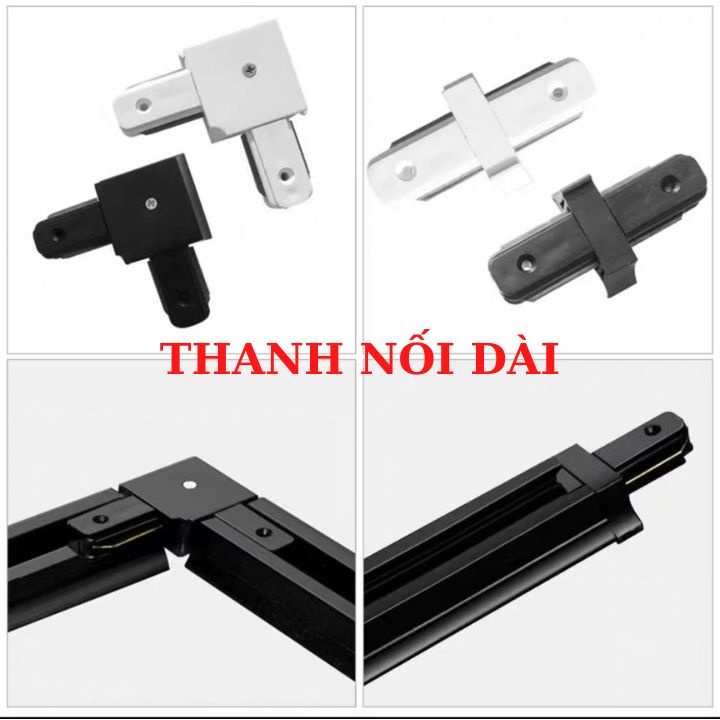 Thanh ray đèn rọi ray nhôm treo tường trang trí