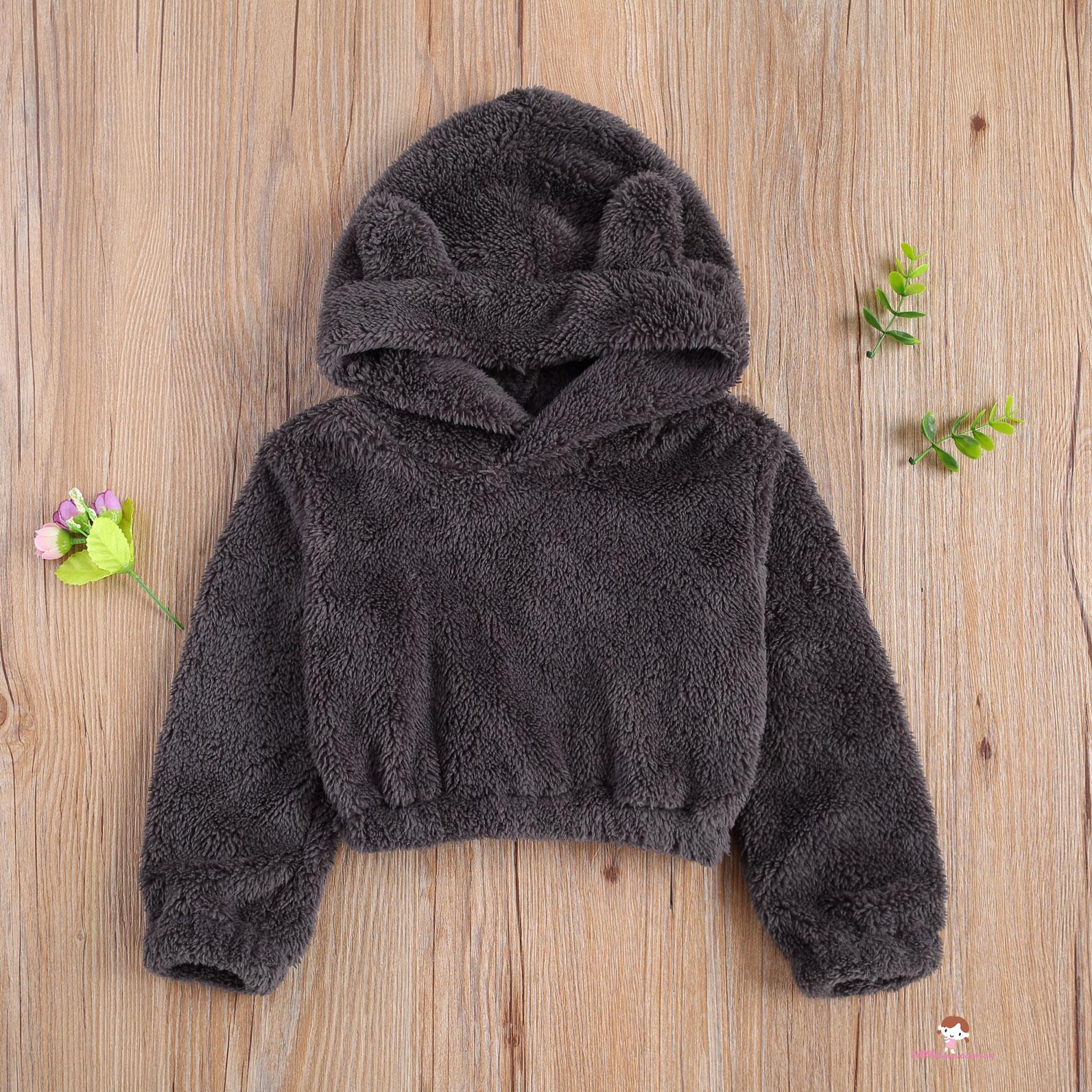 Áo Hoodies Có Nón Dài Tay Thời Trang Cho Bé Xzq7-2 - 7 Tuổi