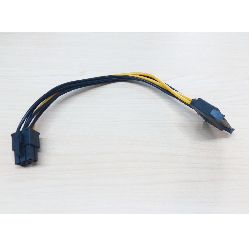 Dây nguồn phụ 6pin cho vga