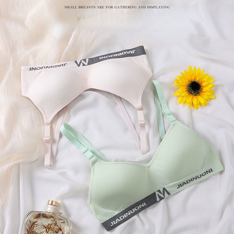 Áo lót cotton không gọng không để lại dấu vết dành cho nữ