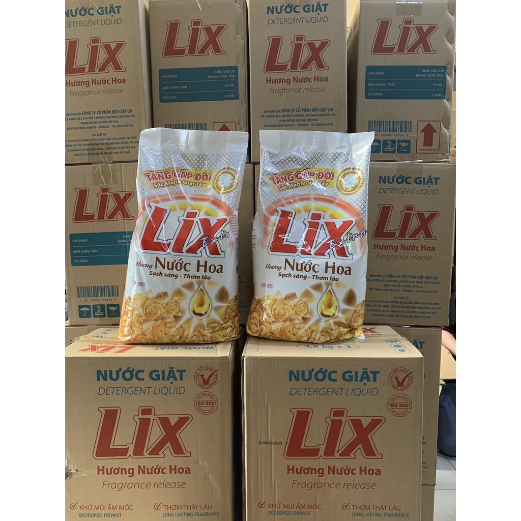 Bột giặt LIX extra hương nước hoa 5.5kg EH554