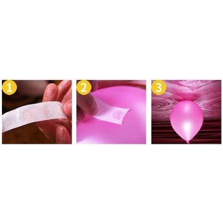 Phụ kiện trang trí sinh nhật: Bơm  tay, Keo dính bóng, Móc buộc bóng, Ruy băng buộc bóng, Dây nhựa tạo hình bóng RPL032