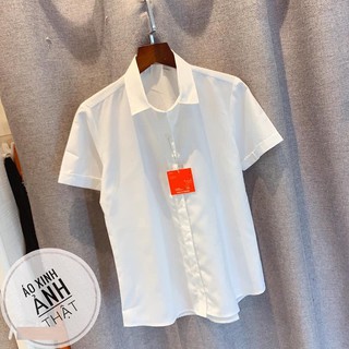 Áo sơ mi trắng cộc tay - sơ mi quốc dân