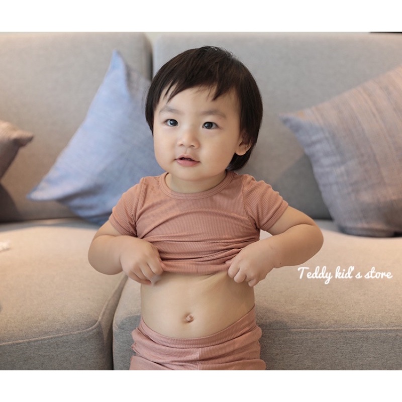 Quẩn áo trẻ em Mẫu bộ cộc Minkymom cho bé