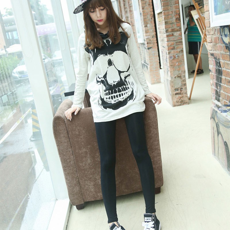 Quần legging lửng lưng cao chất liệu co giãn thoải mái | BigBuy360 - bigbuy360.vn