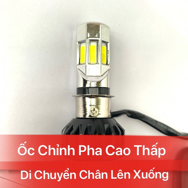 ĐÈN PHA LED CHÍNH HÃNG RTD M02E LẮP Ô TÔ XE MÁY