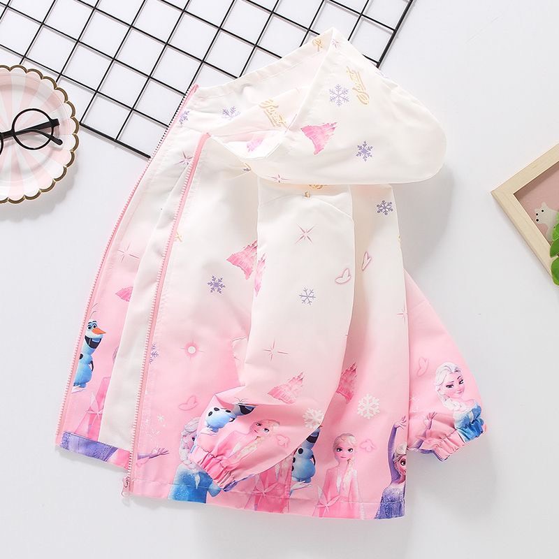Áo Khoác Gió Họa Tiết Elsa MD235 -  Jumping Beans Official Store